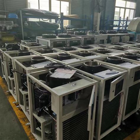 Hp Air Cooled Screw Chiller Industrial Process For Printing And Bopp