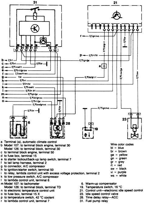 1983 Mercedes Benz 380sl Wiring Diagram