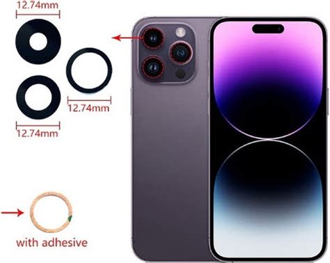 Camera Lens voor iPhone 14 Pro -14 Pro Max set van 3 | bol.com