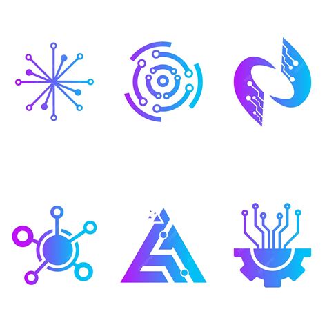 Premium Vector | Free vector Tech Icon for logo