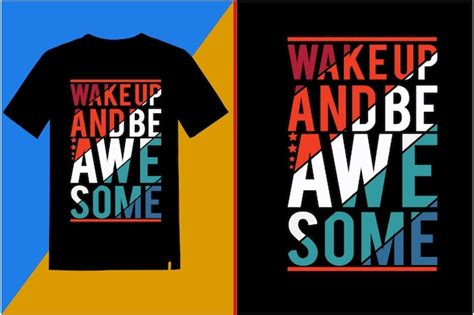 Premium Vector Typography T Shirt Design