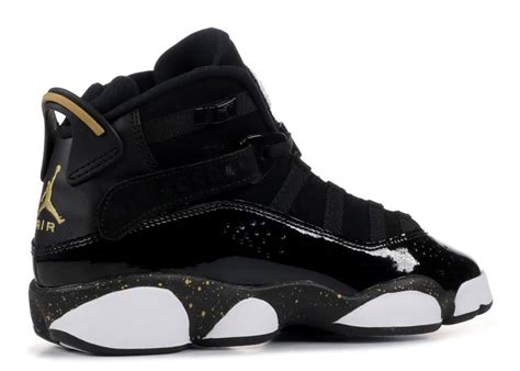 Jordan 6 Rings GS 'Black Metallic Gold' - Air Jordan - 323419 007 ...