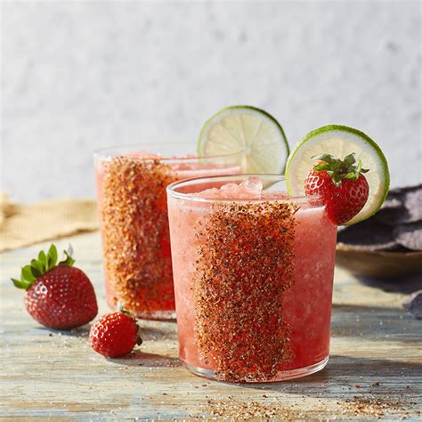 Tajin Margarita with Strawberries - California Strawberry Commission