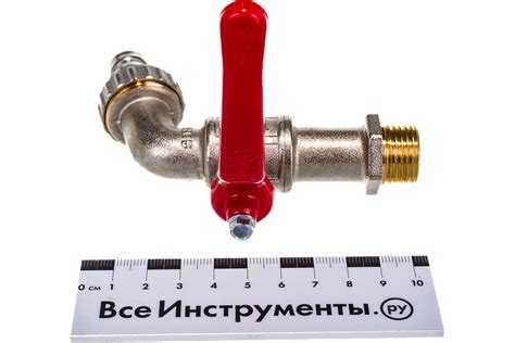 Сливной шаровой кран ITAP со штуцером, рычаг, 1/2" /10/120/ 132/1/2 ...