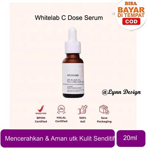 Whitelab C Dose Brightening Serum Serum Mencerahkan Wajah Ferulic