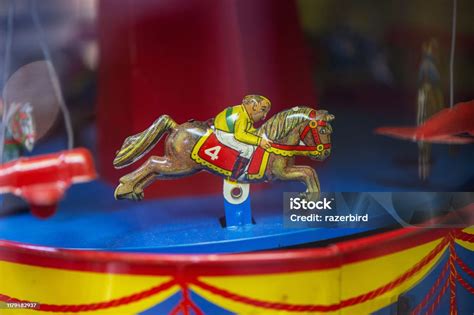 Antique Merry Go Round Horse Horses Toy Stock Photo - Download Image Now - Toy, Pony, Horse ...