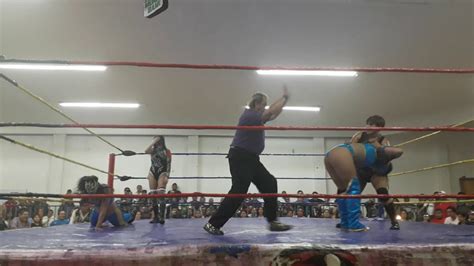 Lady Shani Y La Hiedra Vs Faby Apache Y Keira Lucha Libre Aaa En