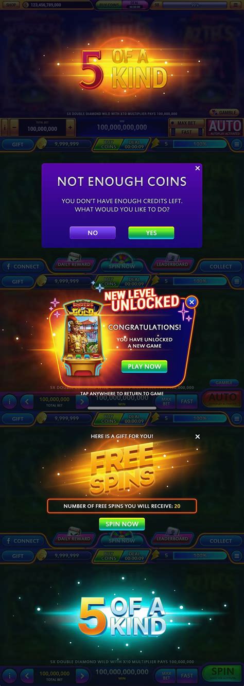 Slot Machine UI Design | 2016-2020 | Steampunk games, Slot machine, Slot