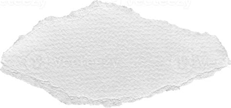 White Torn Paper Textured Piece 45953741 Png