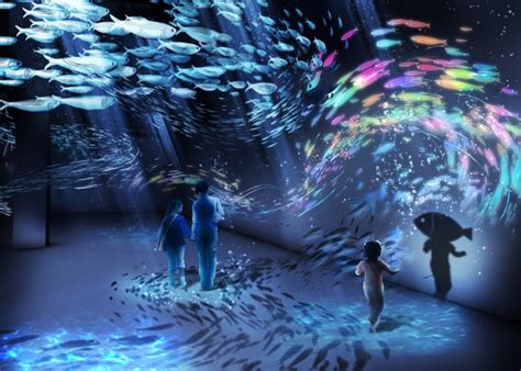 横浜アソビルに光の海が誕生海外開催時連日大行列の大人気イベントOCEAN BY NAKED 光の深海展日本初開催 株式会社