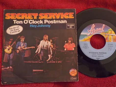 Secret Service Ten Oclock Postman Hey Johnny Klasse German Strand