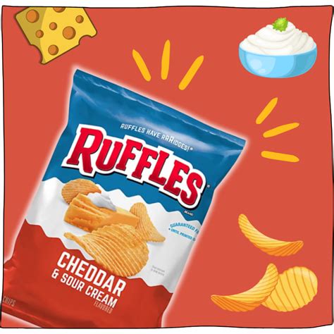 Ruffles Cheddar and Sour Cream, 2.13 oz – CrunchyFix