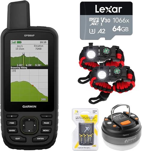 Amazon Garmin Gpsmap Rugged Gps Handheld Bundle