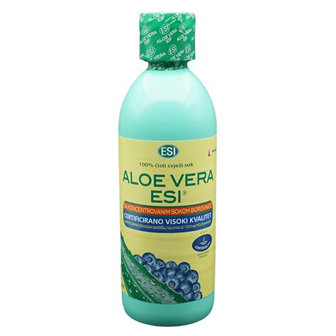 ESI ALOE VERA sa sokom borovnice 500ml Anapharm ZU apoteke Dr Golić