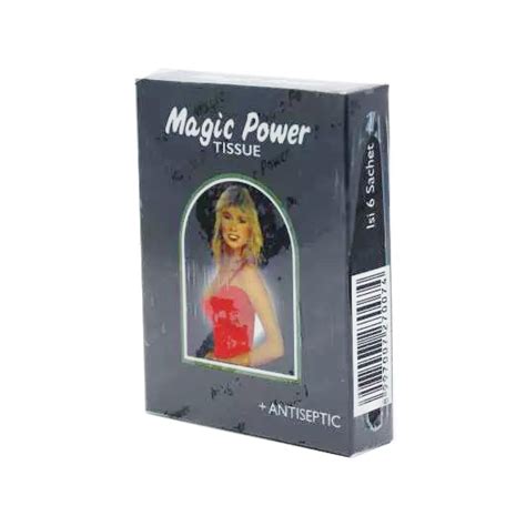 Tissue Magic Power Hitam 6 Lembar Kegunaan Efek Samping Dosis Dan