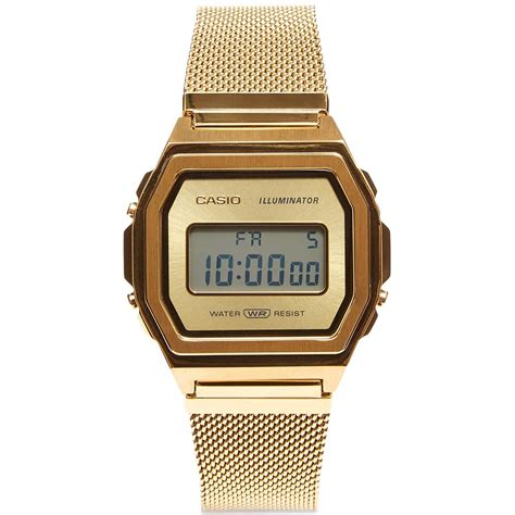 Casio G Shock Premium Vintage A1000 Watch Gold End It