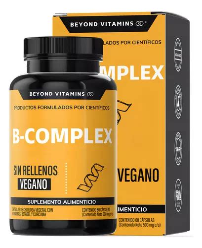 B Complex Vitaminas Complejo B Beyond Vitamins Sin Sabor