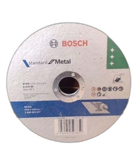 355 X X Bosch Metal Cutting Wheel For Industrial 46 OFF