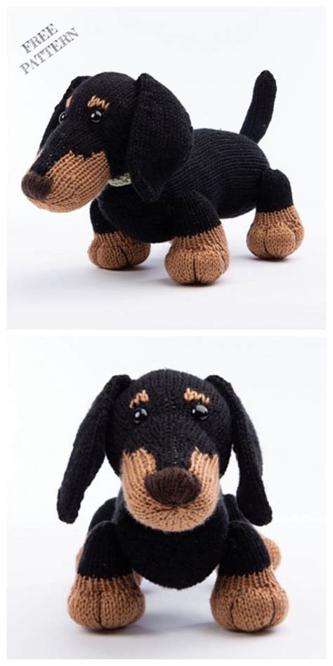 Dachshund Knitting Pattern Free Atelier Yuwaciaojp