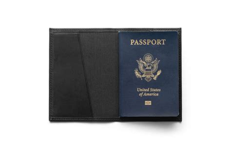 Leather Passport Book Cover In Brown Or Black - Made in the USA | Anson ...