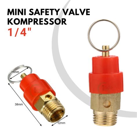 Jual Mini Safety Valve Kran Pengaman Tekanan Kompresor Shopee