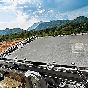 Amazon Sukemichi Door Sunshade For Ford Bronco Mesh Sun Shade Bikini Top Cover Bimini Top