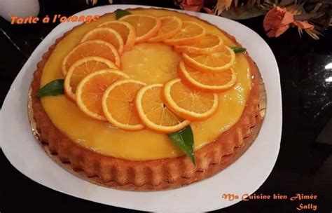 Tarte L Orange Recette Sally