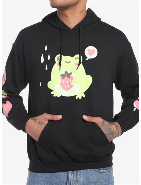 Strawberry Frog Hoodie Hot Topic