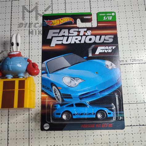 Jual Hot Wheels Porsche Gt Rs Seri Fast Furious Wave Shopee