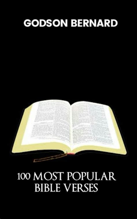 Most Popular Bible Verses By Godson Bernard Goodreads