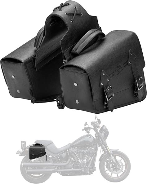 KEMIMOTO Alforjas De Motocicleta De Piel De 11 L Compatibles Con