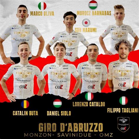 Ciclismo Anche La Vini Monzon Savini Due Omz Al Giro D Abruzzo