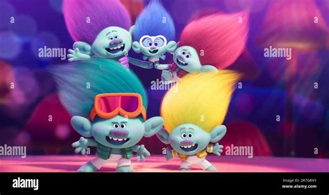 Trolls Band Together BROZONE Stock Photo - Alamy