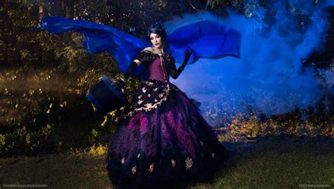 Custom Madame Leota Gown Materializes In Photos And Video Inside The