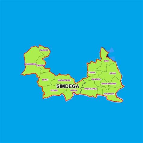 Simdega Map