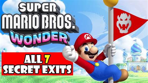 All 7 Secret Exits In Super Mario Bros Wonder YouTube