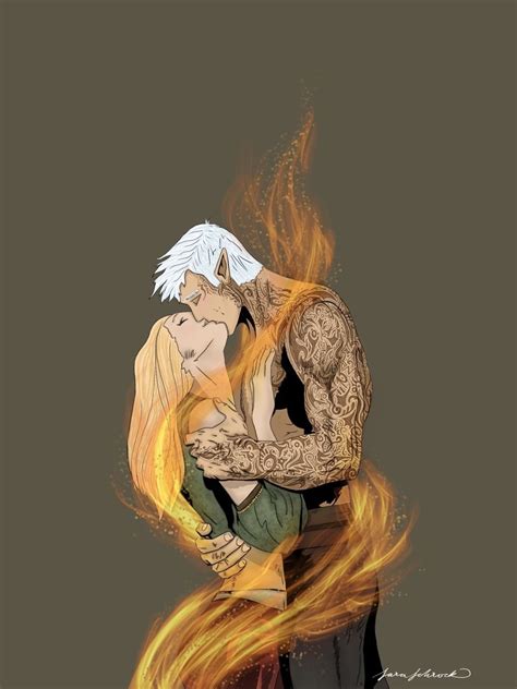 Aelin And Rowan Whitethorn By Sschrock Empire Of Storms Sarah J Maas Throne Of Glass Throne