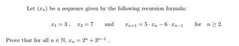 Solved Let Xn Be A Sequence Given By The Following