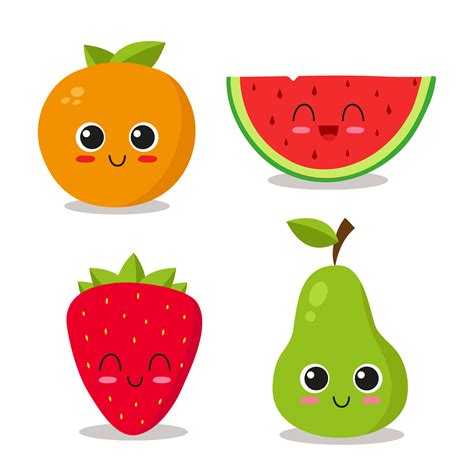 Cool Fruit Set 566086 Vector Art At Vecteezy