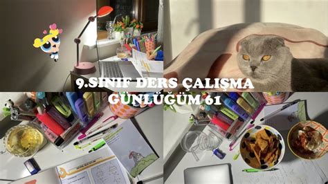 9 SINIF DERS ÇALIŞMA GÜNLÜĞÜM 61 SALDIĞIM DERSLERİ TOPARLAMAYA