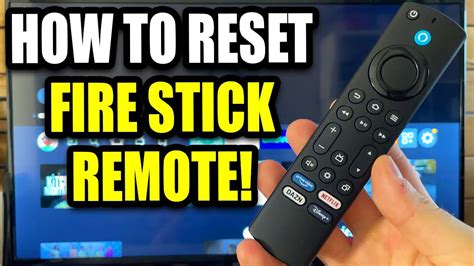 How To Reset Fire Stick Remote Fix Most Issues Youtube