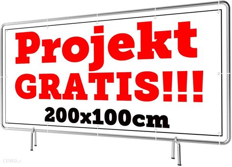 B B Baner Reklamowy Gotowe X M Projekt Ceny I Opinie Ceneo Pl