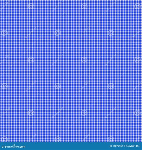 Blue Gingham Seamless Pattern Royalty Free Stock Photography Image