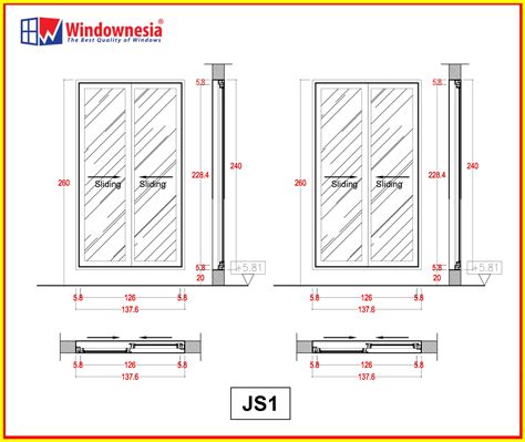 Pintu Geser Dwg Kumpulan Info Upvc Dan Aluminium Riset