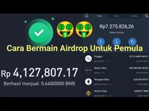 Cara Bermain Airdrop Untuk Pemula Cara Garap Airdrop Terbaru Youtube