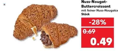 Nuss Nougat Buttercroissant Angebot Bei Kaufland