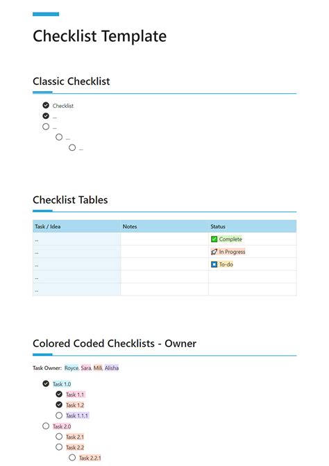 How To Create A Checklist The Right Way Template Included Bit Blog