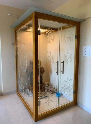 Pooja Room Glass Door at ₹ 650/sq ft | Pooja Room Doors in Bengaluru ...