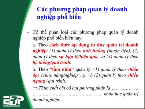 Ppt Chuy N T Ng Quan V H Th Ng Qu N L Doanh Nghi P