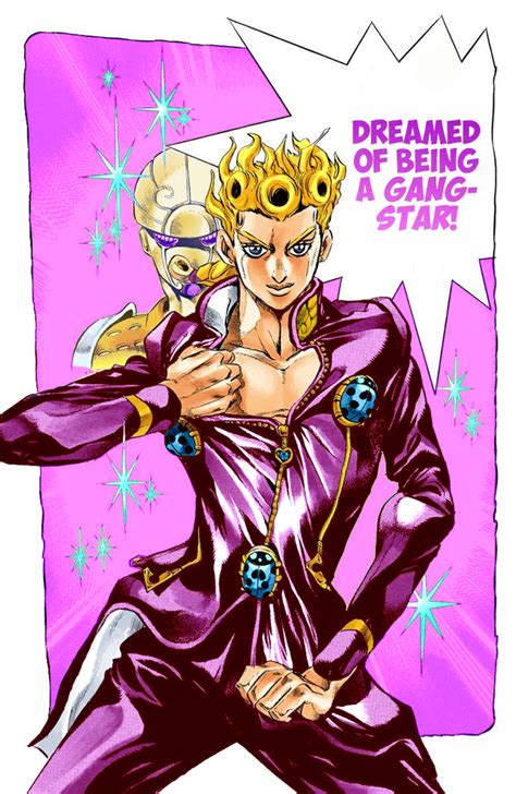 Manga Giorno And Gold Experience With Anime Colors By Me